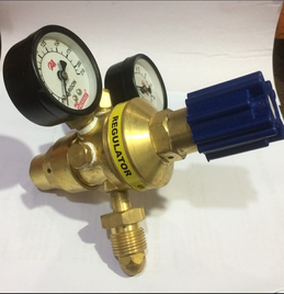 A-ONE PRESTIGE Double-Two Stage Double-Two Gauge Meter Oxygen Gas Regulator Brass Body Get Best Price 2600/.